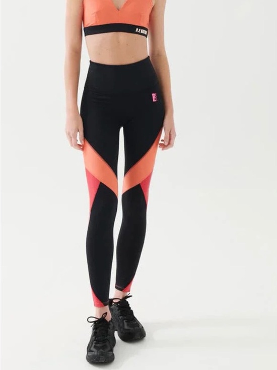 P.E Nation Pants - P.E Nation HIGH PRESS LEGGING IN BLACK